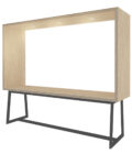 FROM FORM : BOX TABLE Low Chair Single-Sided W2400