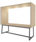 FROM FORM : BOX TABLE ローチェア両面 W2400